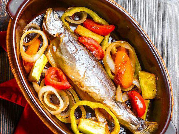 Купец - Форель радужная с овощами