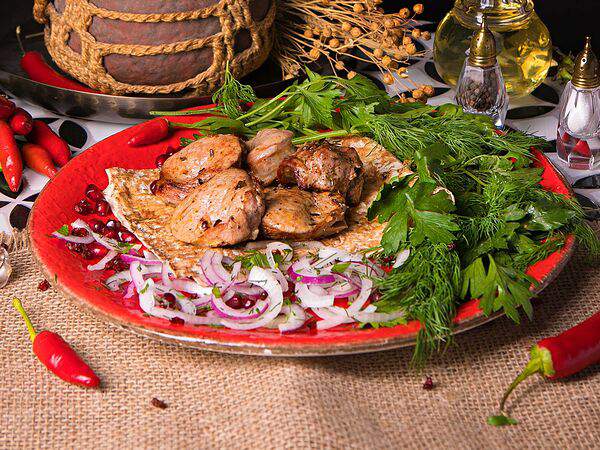 Загляни генацвале - Шашлык из cвинoй вырезки