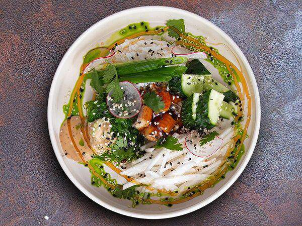 Fergana - Поке с копченым угрём