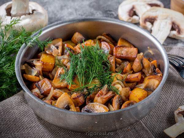 Новорижская застава - Грибы жареные с картофелем