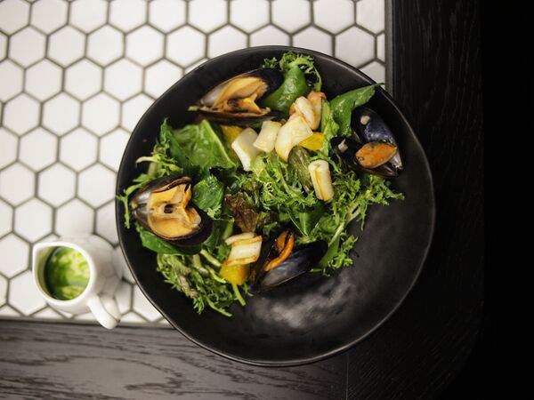 Waterzooi - Салат с морепродуктами