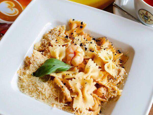 Travelers coffee - Паста с морепродуктами