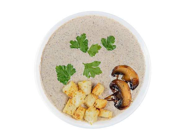 Мандарин - Суп-крем Грибной с гренками