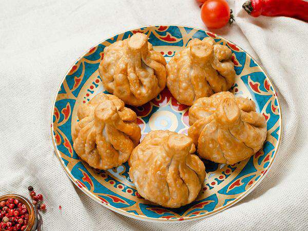 Кинза - Хинкали жареные