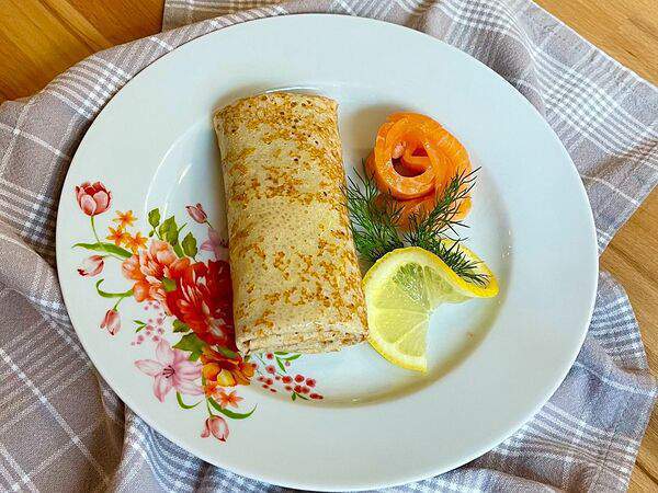 Блин Буфет - Блин с семгой слабой соли