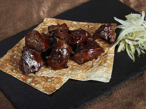 Бурбон - Шашлык из бараньей печени