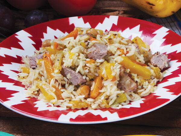 Чайхана Павлин-Мавлин - Плов Узбекистан