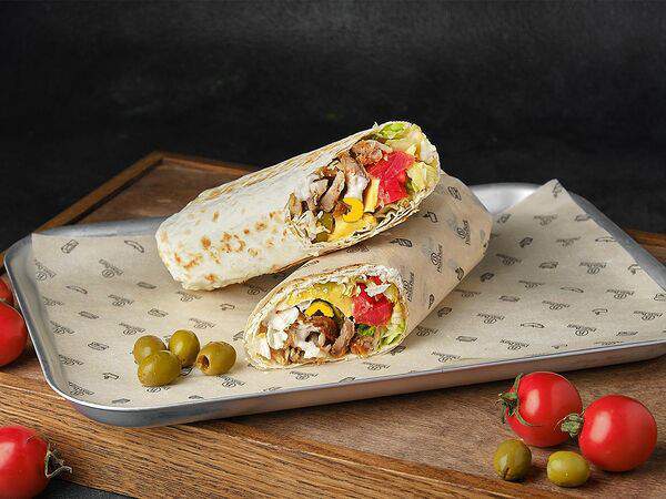 Pitas-burg street food - Шаверма Дабл чиз