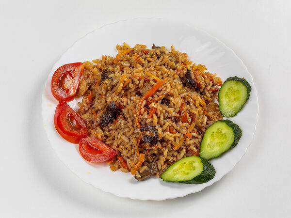 Тандыр - Плов узбекский с красным рисом