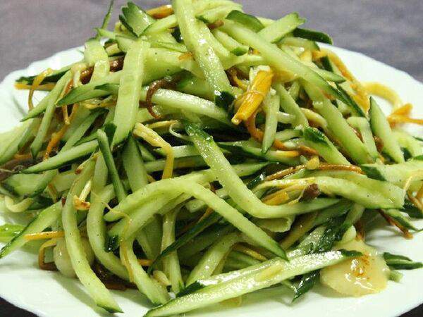 Лунзян - 015/2 Огурцы с лисичками