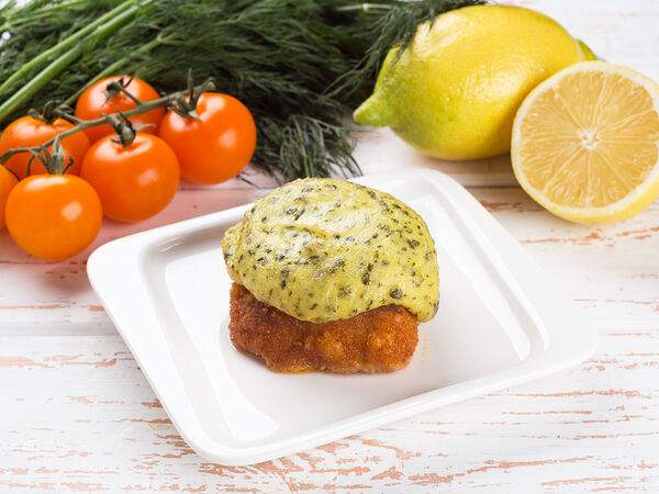 Му-Му - Рыба в сливочном соусе с песто