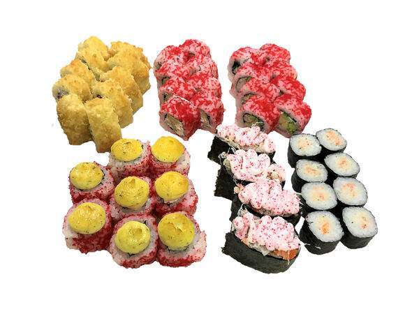 Лосось sushi & oysters - Сет И целого краба мало