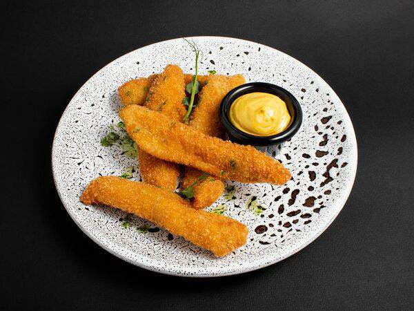 Under Bar - Куриные стрипсы с соусом карри