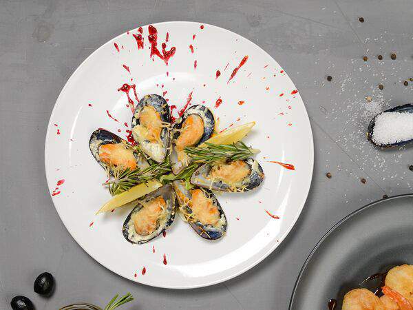 The Дым - Мидии, запеченные с сыром