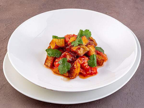 Fiolet - Острые баклажаны с томатами в соусе чили