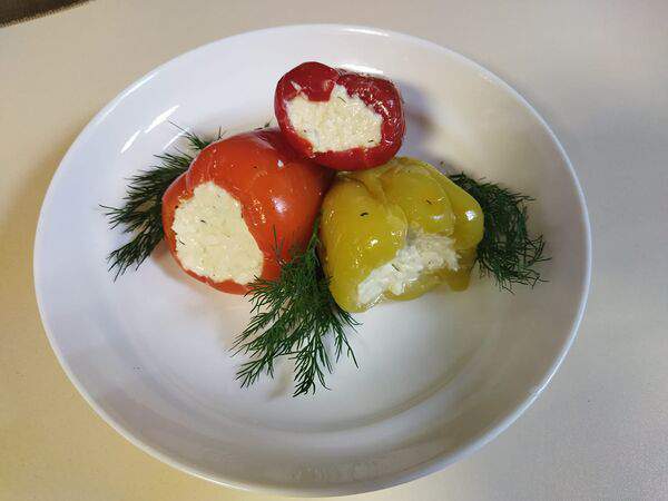 Тандыр - Перец, фаршированный сыром