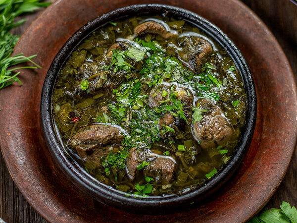 Хинкали & Хачапури - Чакапули из баранины