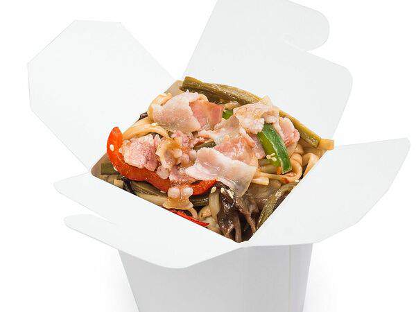 Укушука - Удон с беконом