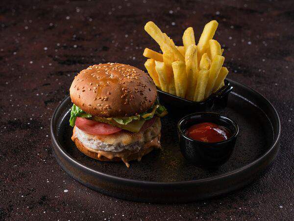 Engineer - Бургер с котлетой из краба