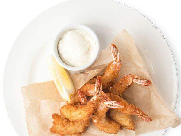 Фёст на Первомайской - Хрустящие креветки с айоли