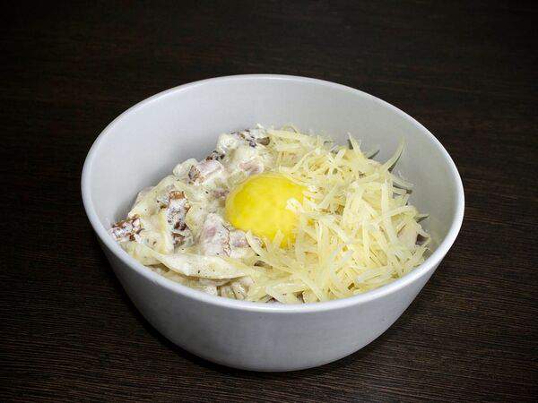 Мяссорти - Феттуччине карбонара