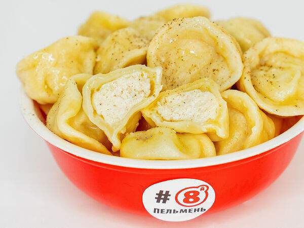 8# Пельмень - Пельмени отварные с куриной грудкой