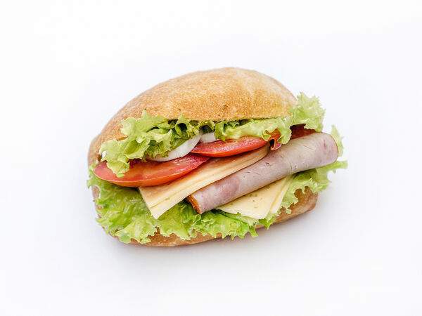 Буше - Сэндвич с сыром и ветчиной