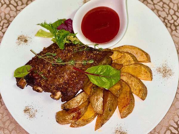 Кадриль - Свиные ребрышки с картофелем