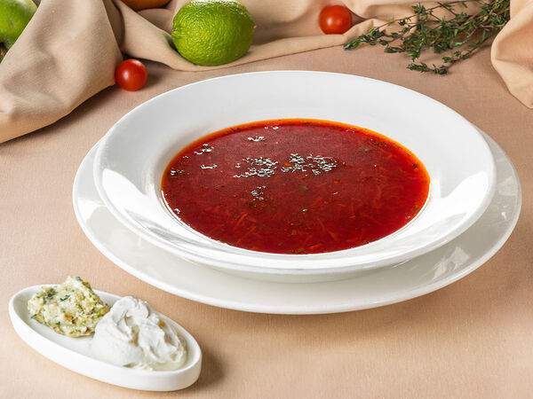 Стейк хаус Кантри паб - Борщ из копчёной свеклы