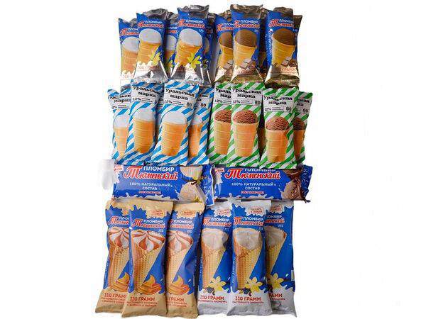 Тюменский пломбир - Mega mix 1 коробка