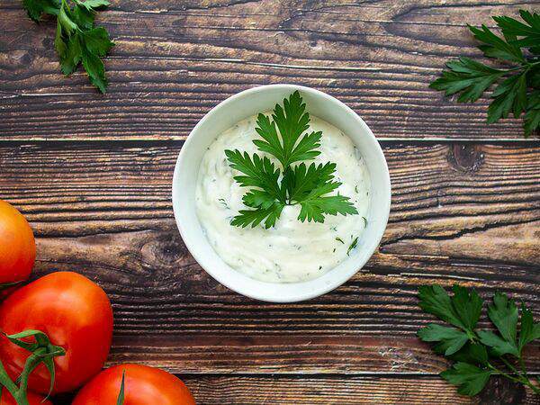 Банный ресторан Свежесть - Соус белый чесночный