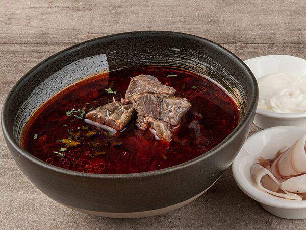 Веранда - Борщ с телятиной