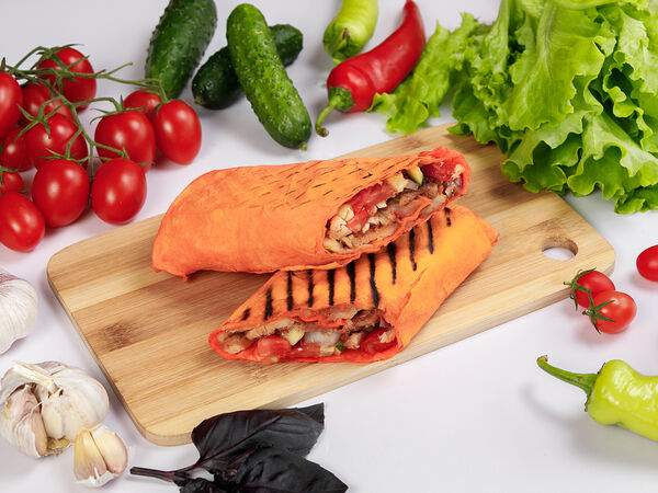 Пончики - Шаурма в сырном лаваше