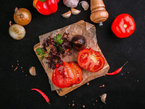 Никала Пиросмани - Овощи гриль