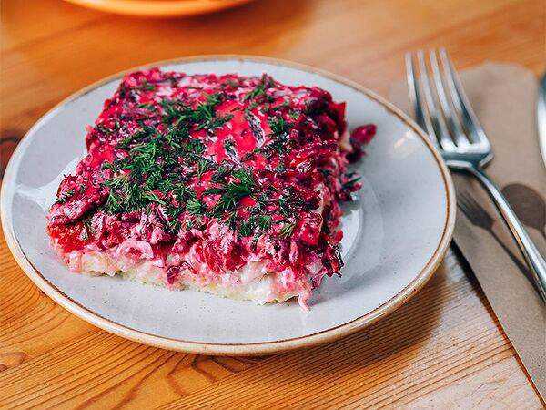 Щэлям - Салат Сельдь под шубой