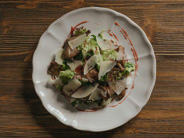 Римские каникулы - Теплый салат с перепелкой и артишоками