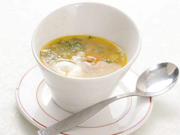 Брусника - Щи со свежей капустой и сметаной