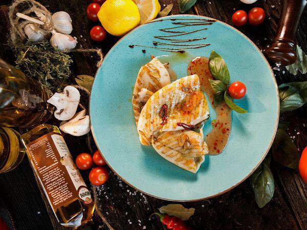 Shef papas - Кальмар на гриле