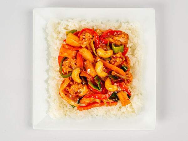 Woksy.ru - Вок Вега ананас с рисом