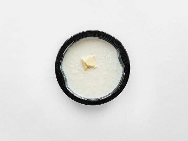 Теплого хлеба - Суп сливочный с лососем