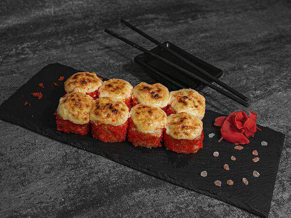 Мука и рис - Запечённый ролл Калифорния Хот