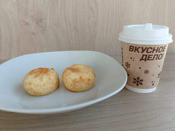 Татнефть кафе - Комбо Два сырника и Американо Nestle