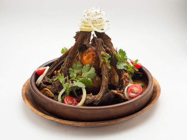 Кинза - Казан-кабоб с бараньей корейкой