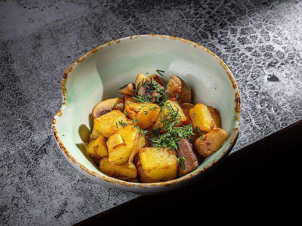 Восточный Базар - Картофель жареный с грибами