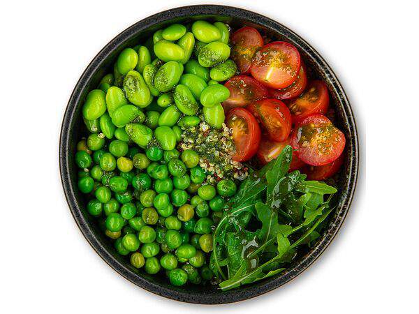 Белый рис - Боул овощной