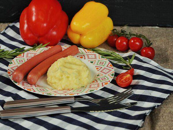 Шашлык Hits - Сосиски венские с пюре