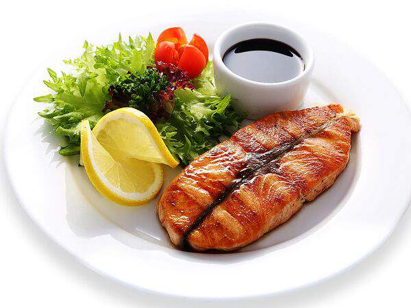 Пиццерия Пепперони - Семга в азиатском соусе с овощами