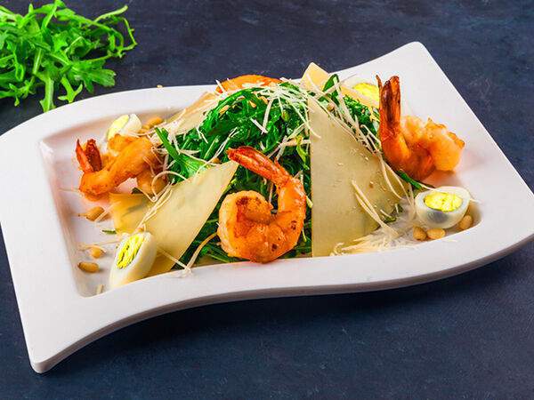 FishRoll - Салат Рукола с креветками