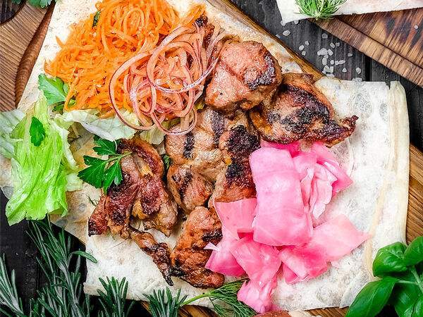 Бакладжан - Шашлык из cвинoй шейки