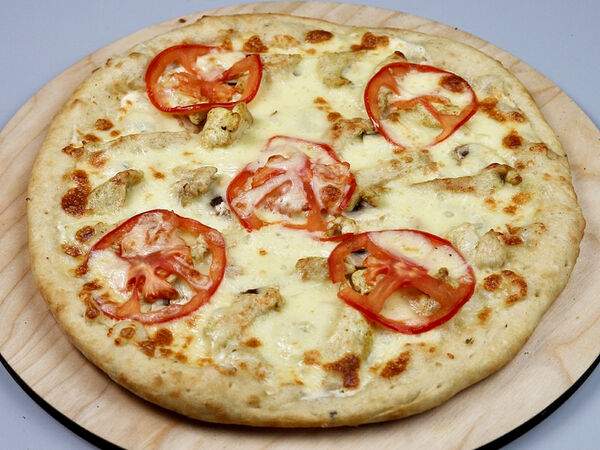 Зачёт Пицца & Бургеры - Пицца с курицей Карри